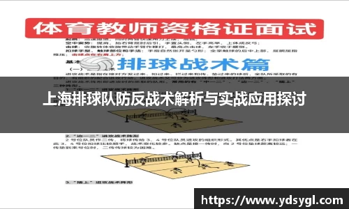上海排球队防反战术解析与实战应用探讨