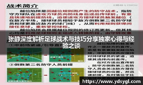张静深度解析足球战术与技巧分享独家心得与经验之谈