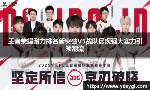 王者荣耀耐力排名新突破V5战队展现强大实力引领潮流