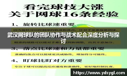武汉网球队的团队协作与战术配合深度分析与探讨